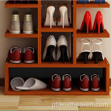 Design de armazenamento de rack de sapato gabinete